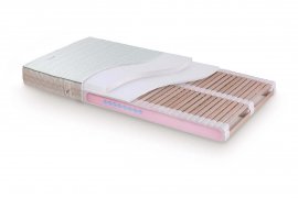Ortopedická lamelová matrace SÁRA Spirit 17 cm EMBRACE v potahu NaturGuard