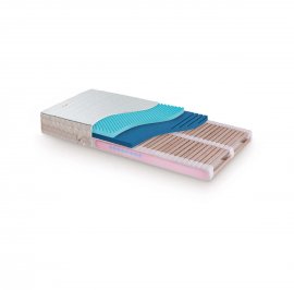 Ortopedická lamelová matrace SÁRA Spirit ERGOFLEX 22 cm CELLPUR v potahu MORRISON